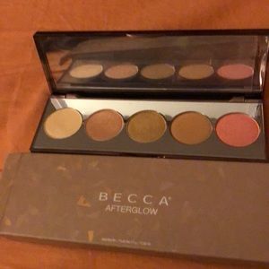 Becca afterglow Face Pallet